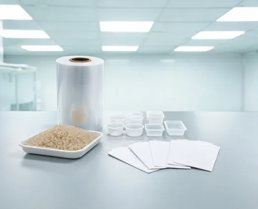 packaging polymer resin line