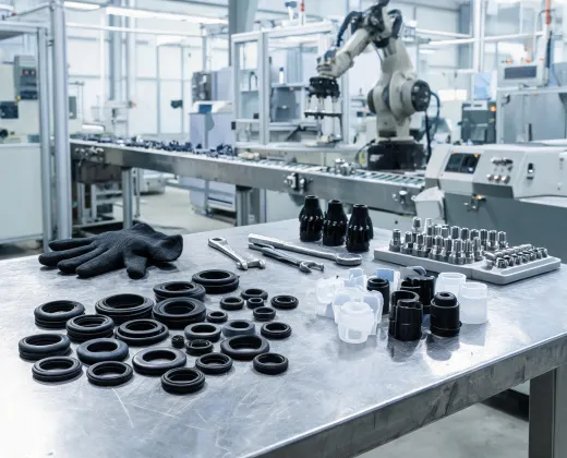 industrial automation elastomer parts